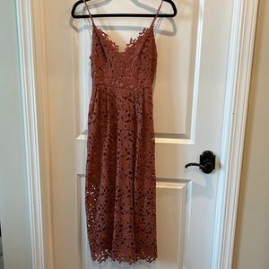 ASTR the label lace dress